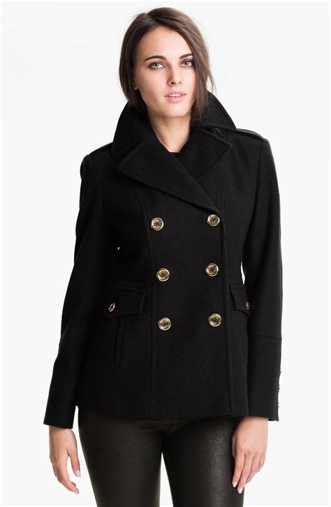 michael kors oversized peacoat|Michael Kors peacoat women's.